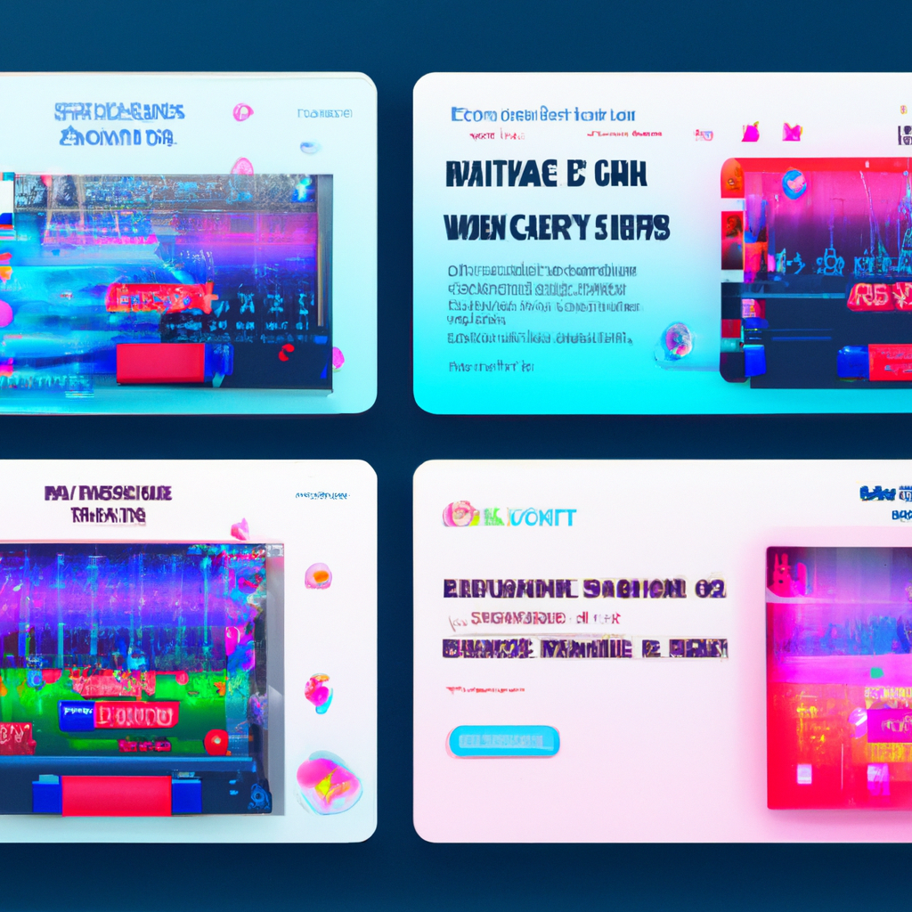 Screenshot: fast-paced arena match with neon UI